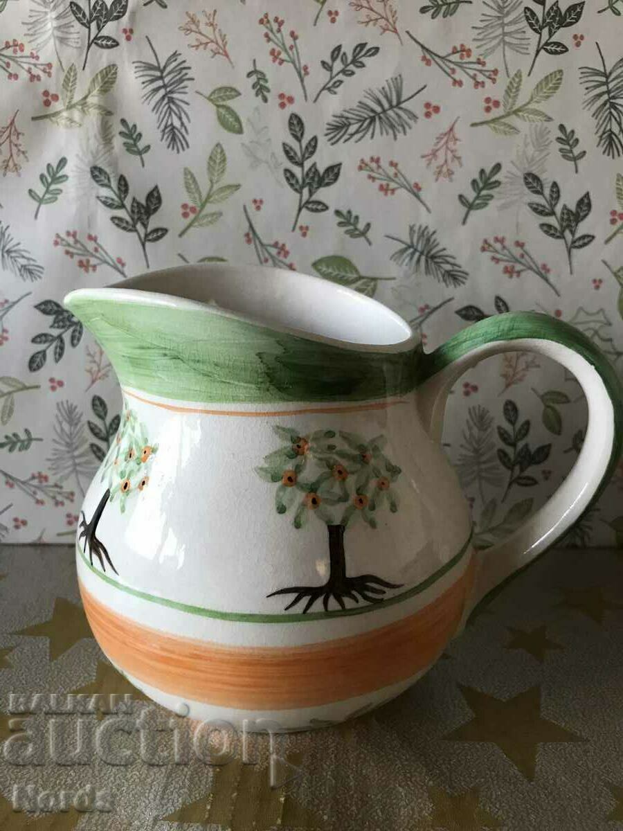 Beautiful porcelain jug