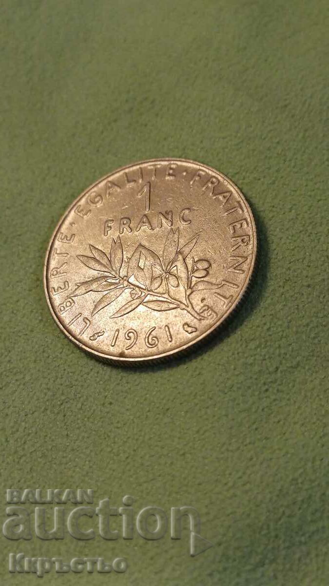 1 франк 1964г.