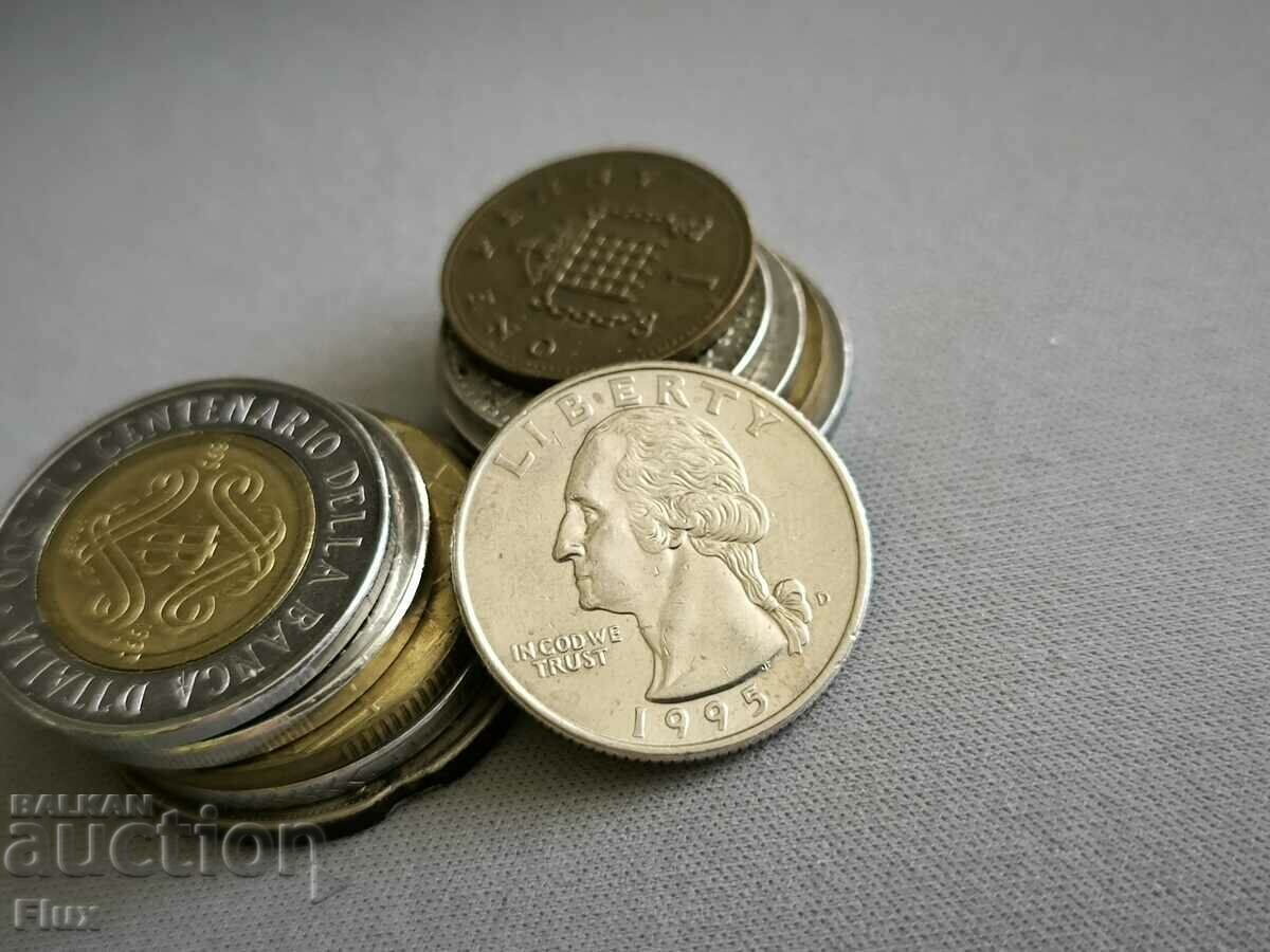 Coin - USA - 1/4 (Quarter) Dollar | 1995 with price 1.95 BGN | € 1.00