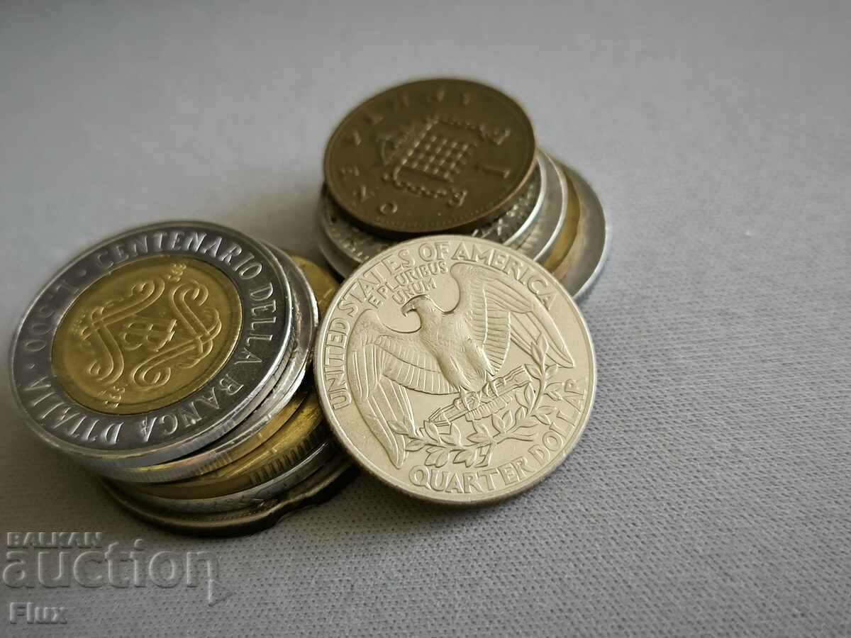 Coin - USA - 1/4 (Quarter) Dollar | 1998 with price 2.35 BGN | € 1.20 Coin - USA - 1/4 (Quarter) Dollar | 1998 with price 2.35 BGN | € 1.20