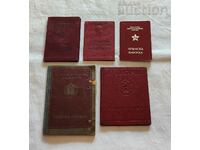 PERSONAL DOCUMENTS NR BULGARIA LOT 5 NUMBERS