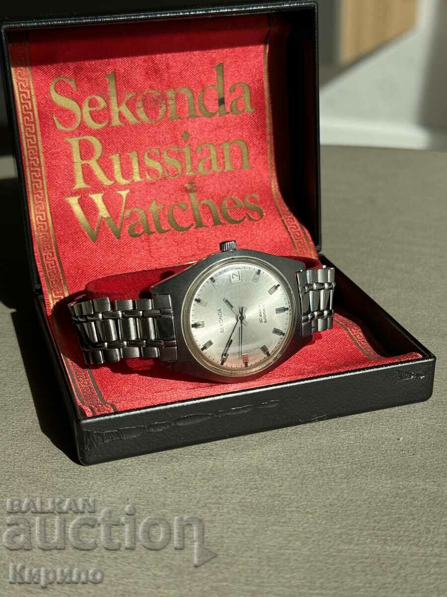 Soc Wristwatches Flight Poljot 1МЧ3 Automatic Russian USSR