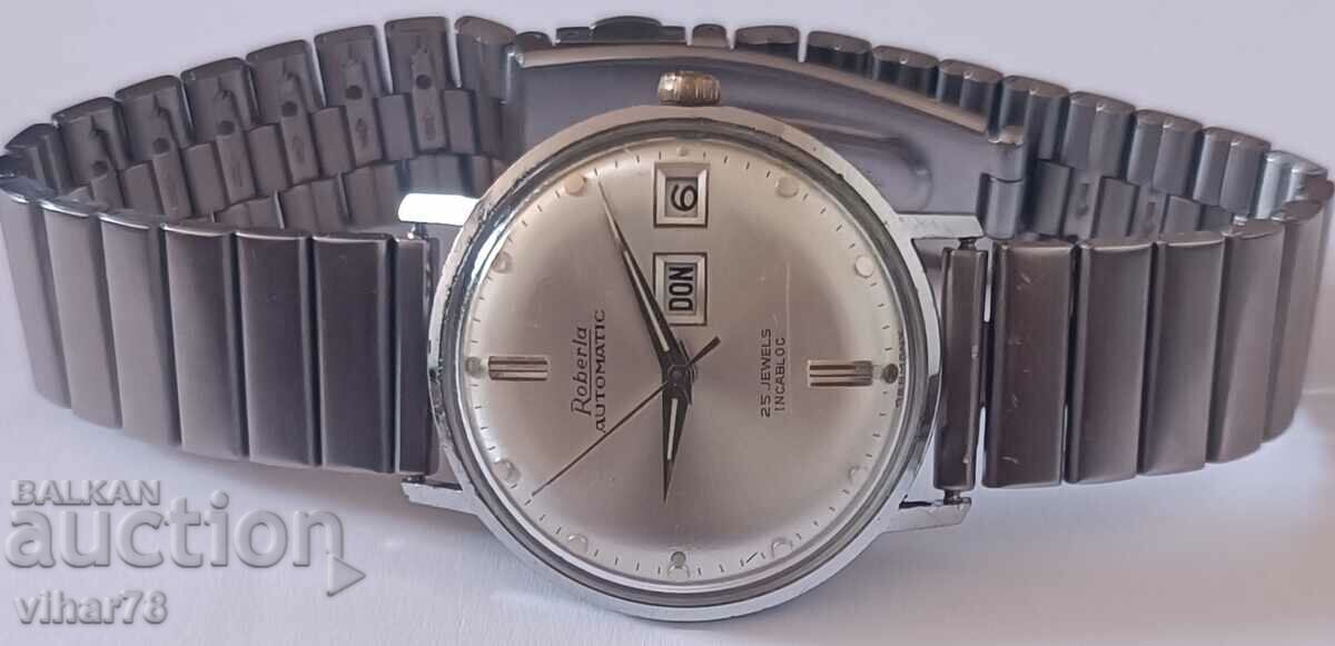 Ανδρικό αυτόματο ρολόι Roberta - 5