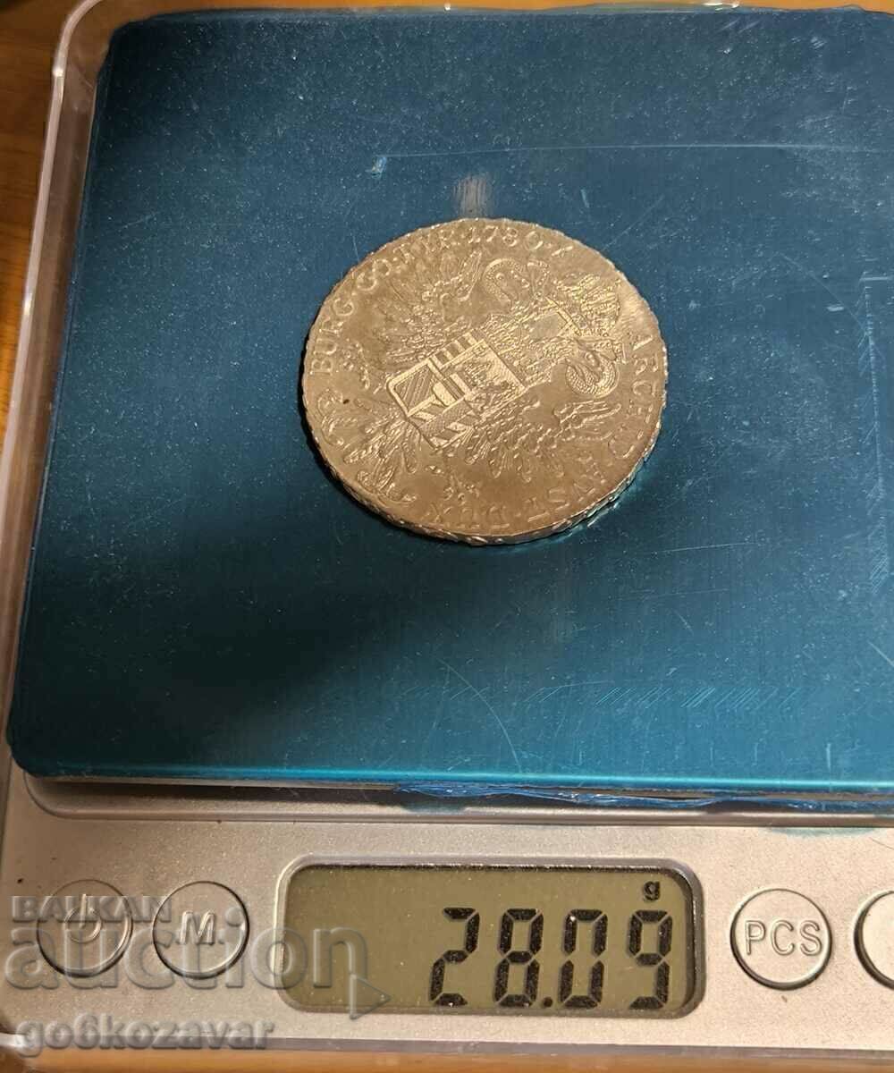 Thaler Austria M. Theresia 1780 Silver UNC! - 7 Thaler Austria M. Theresia 1780 Silver UNC! - 7