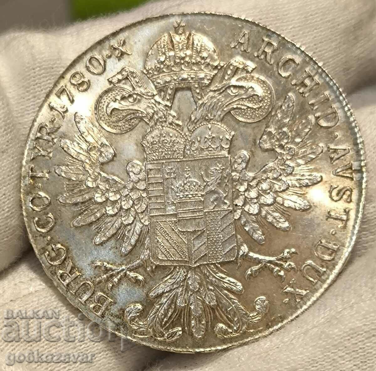 Thaler Austria M. Theresia 1780 Silver UNC! with price 99.00 BGN | € 50.62 Thaler Austria M. Theresia 1780 Silver UNC! with price 99.00 BGN | € 50.62