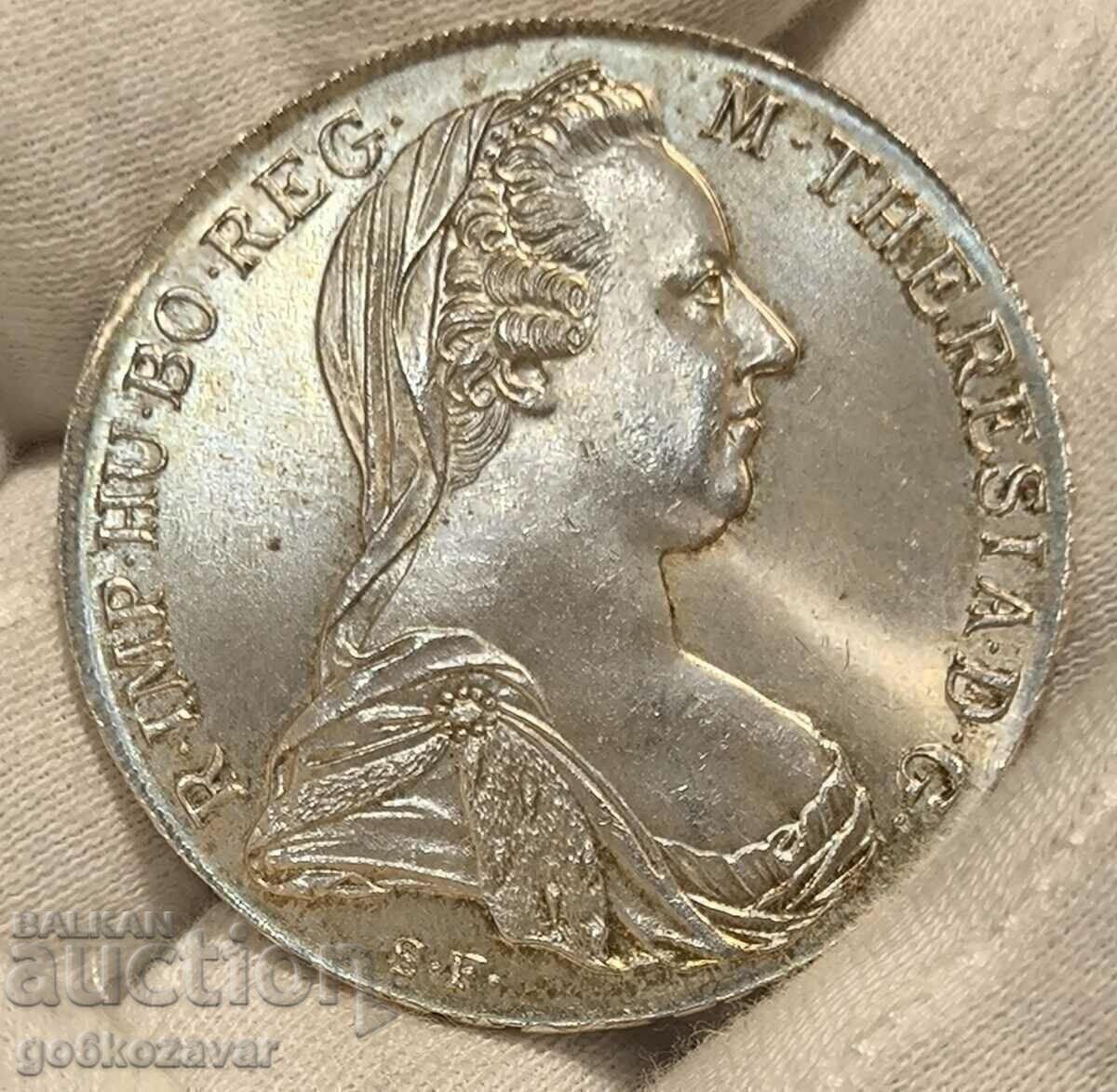 Thaler Austria M. Theresia 1780 Silver UNC! - 5