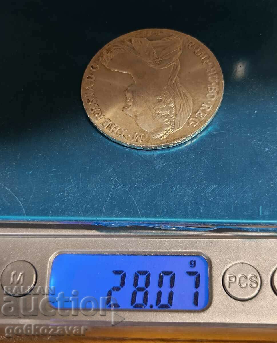 Thaler Austria M. Theresia 1780 Silver UNC! - 7 Thaler Austria M. Theresia 1780 Silver UNC! - 7