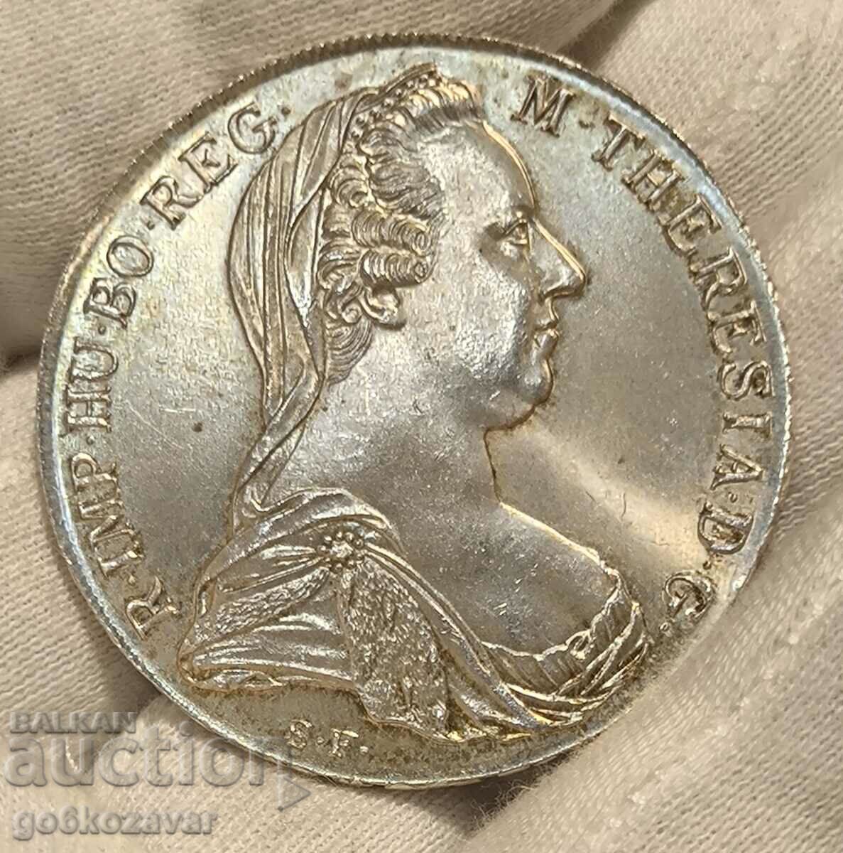 Thaler Austria M. Theresia 1780 Argint UNC!