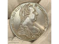 Thaler Austria M. Theresia 1780 Argint UNC!