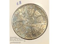 Austria 50 șilingi 1971 Argint 0,900
