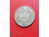 Africa de Vest Franceză - 100 de franci 1968