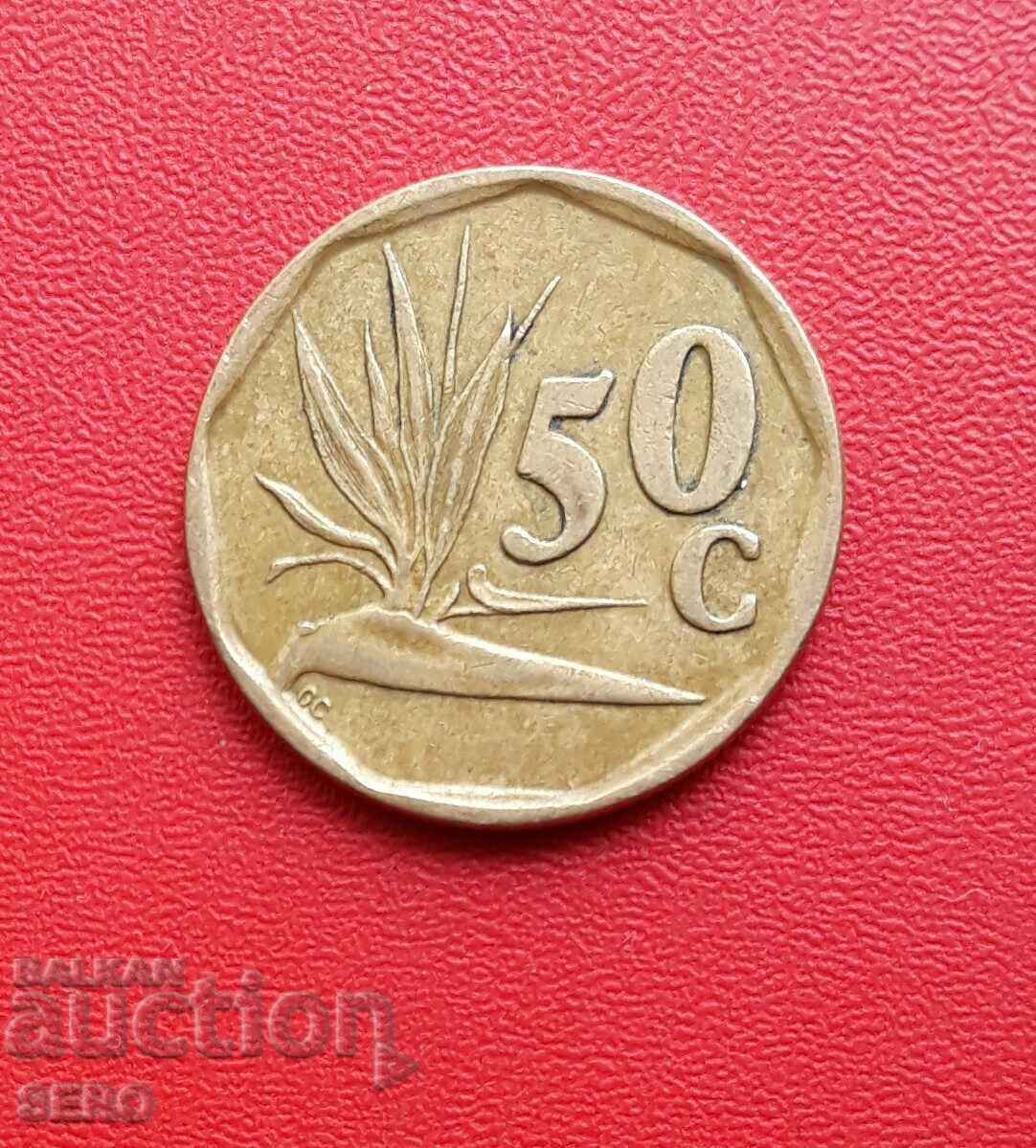 Africa de Sud - 50 de cenți 1993