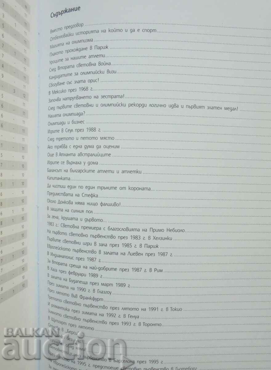 80 years of athletics in Bulgaria - Grigor Hristov 2004 - 5