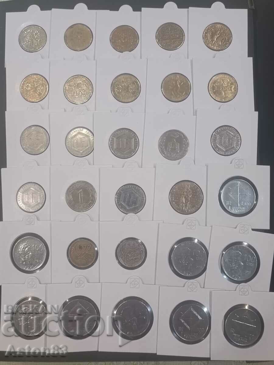 Колекция възпоменателни, чужди монети
