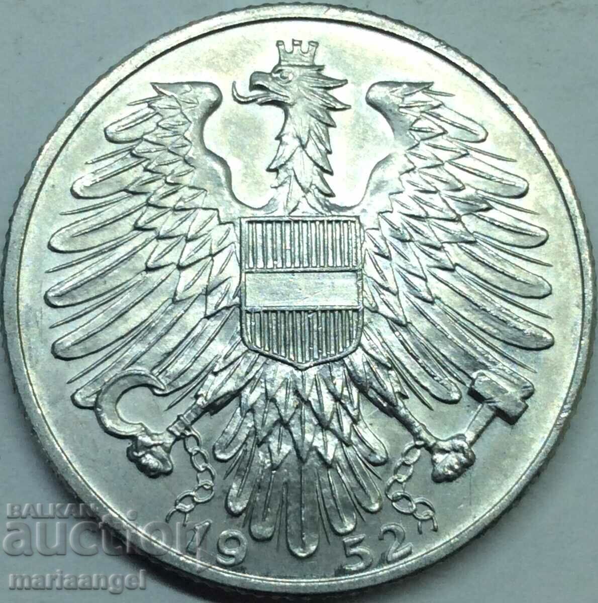 5 σελίνια 1952 Αυστρία UNC