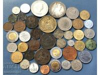 Сет монети 40 бр. + Талер - оригинал+ Пиастра - фейк