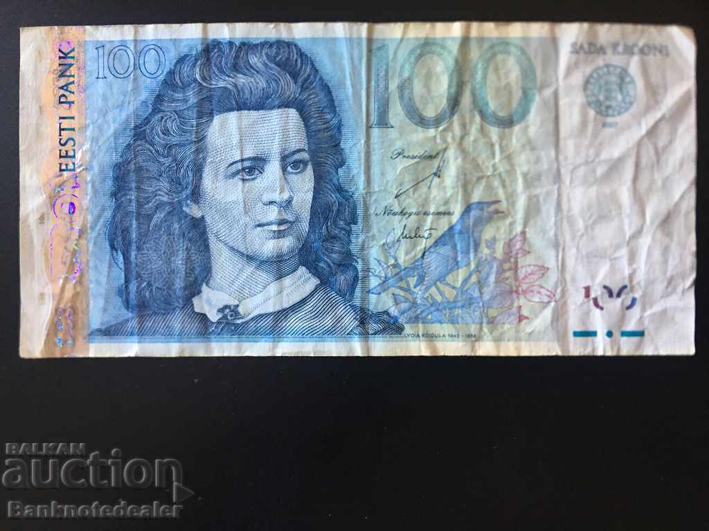 Estonia 100 Krooni 2007 Pick 88 Ref 5549