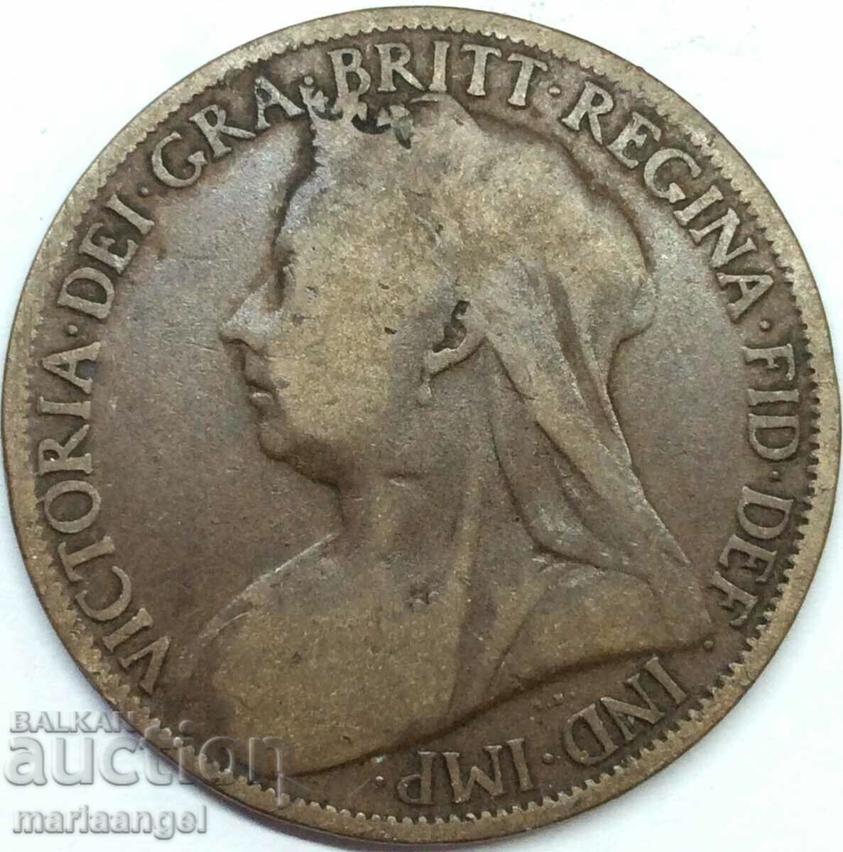 Great Britain 1 penny 1901 30mm