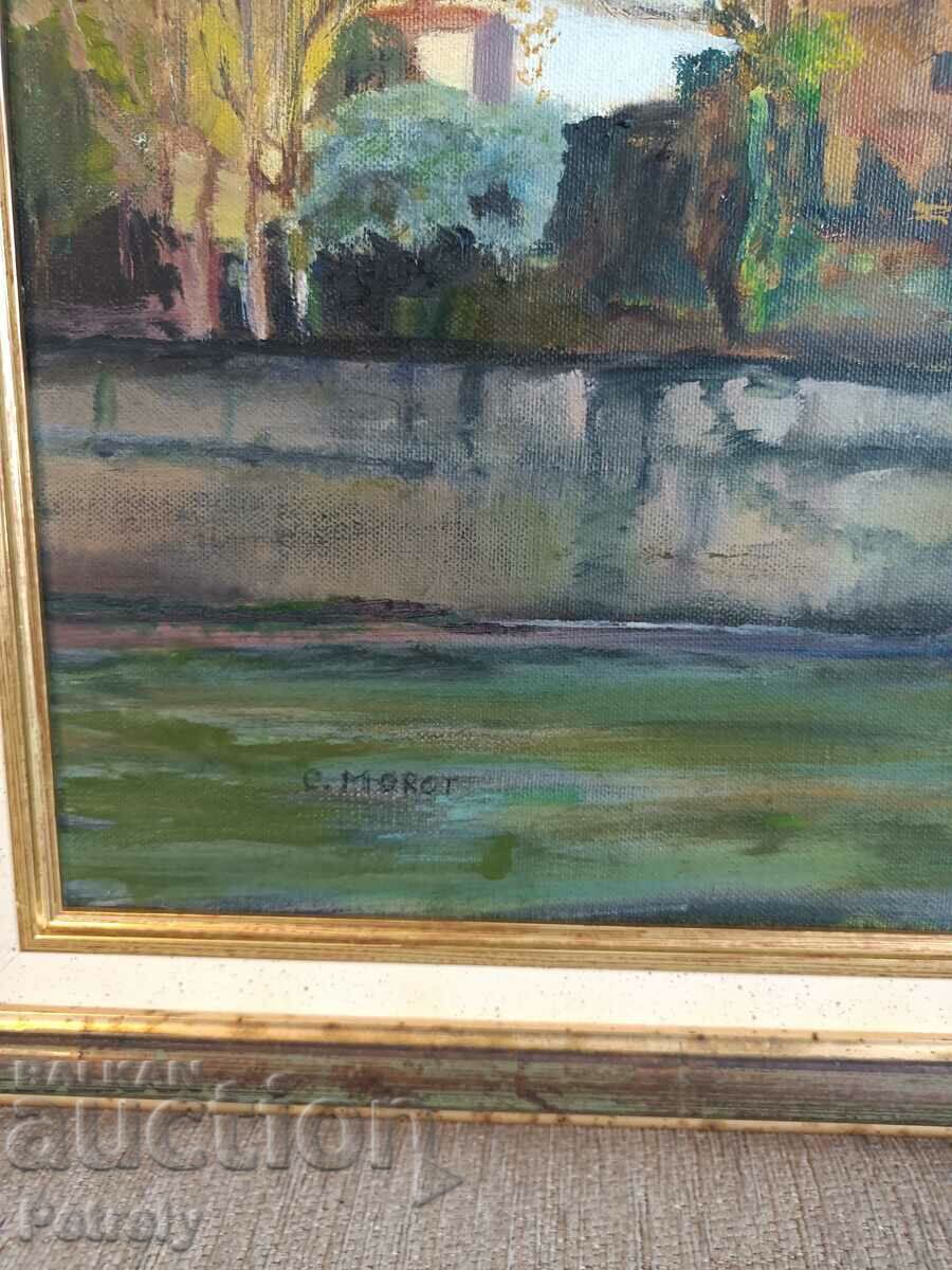 Аукцион Стара маслена картина Аукцион Стара маслена картина