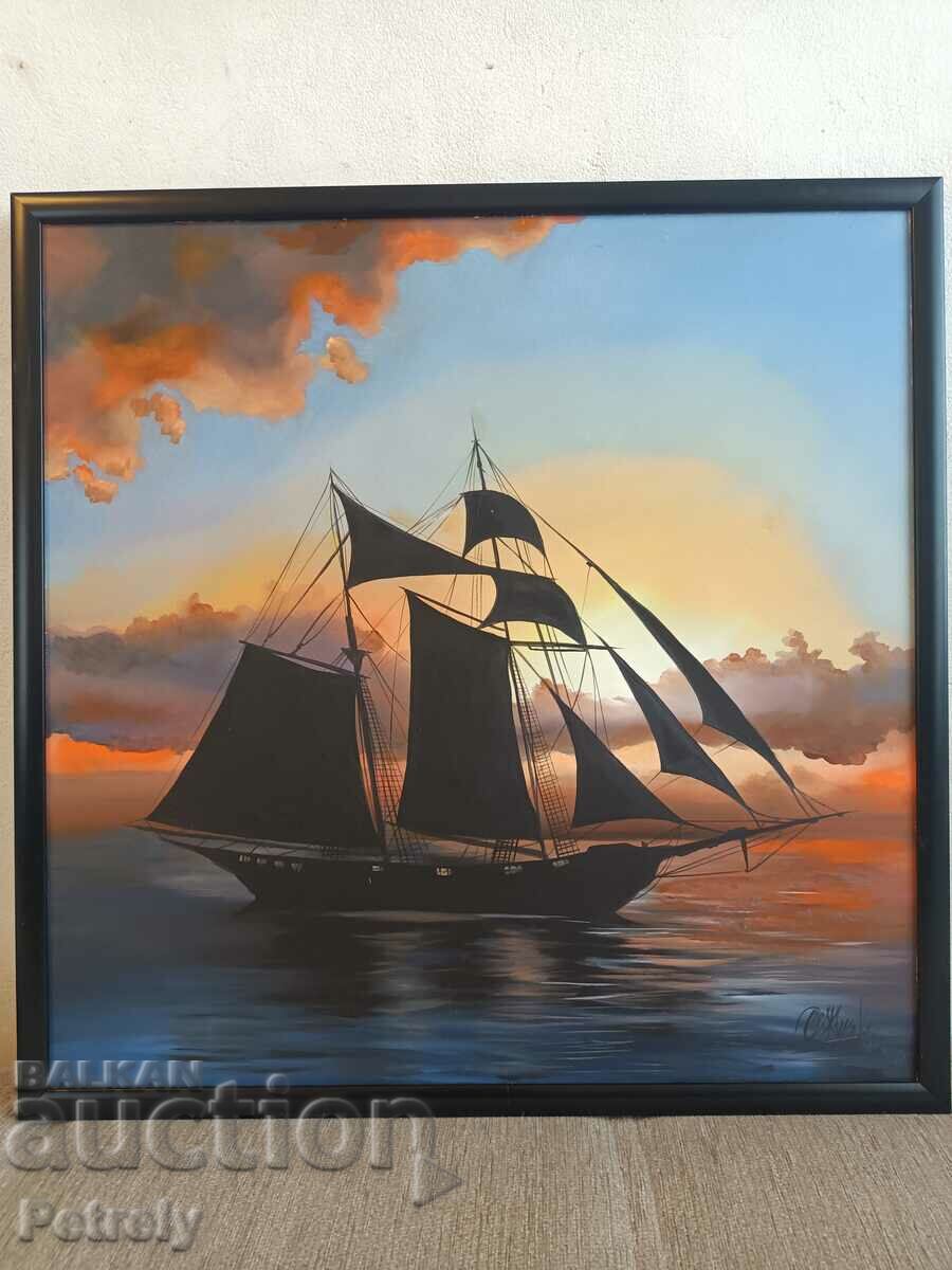 Oil painting by Olga Zhukova with price 180.00 BGN | € 92.03 Oil painting by Olga Zhukova with price 180.00 BGN | € 92.03