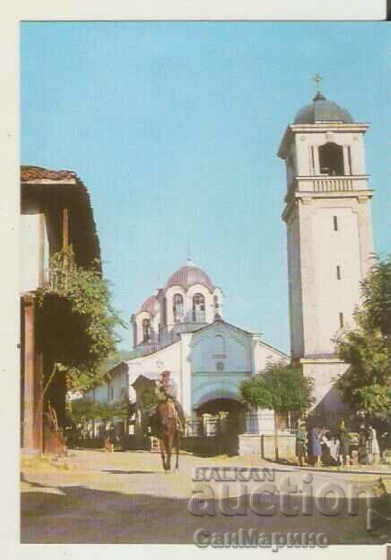 Map Bulgaria Teteven Church "Holy Saint"*