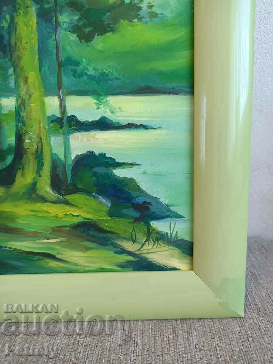 Auction  Oil painting by Olga Zhukova