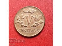 Colombia-5 centavos 1965-reserved