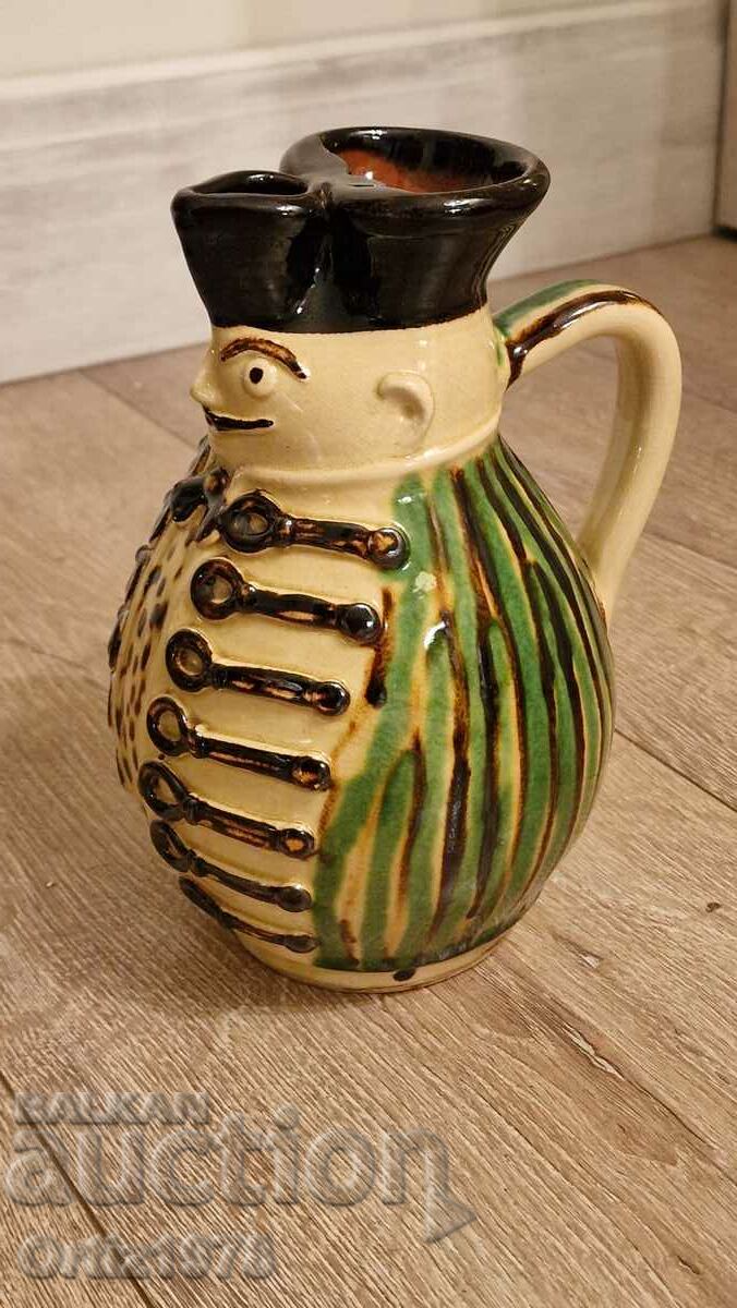 Delivery of Old designer ceramic jug, 1960 Delivery of Old designer ceramic jug, 1960