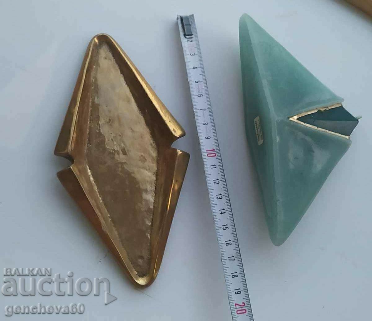 Παράδοση Όμορφη θήκη για κερί και μπρούτζινο