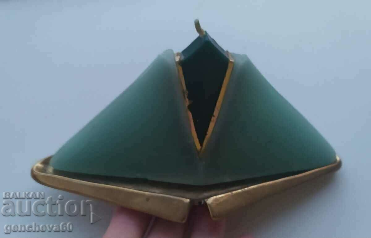 Όμορφη θήκη για κερί και μπρούτζινο - 6