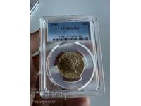 Χρυσό χρυσό νόμισμα ΗΠΑ 10$ κεφαλή Liberty MS 60 NGC PCGS