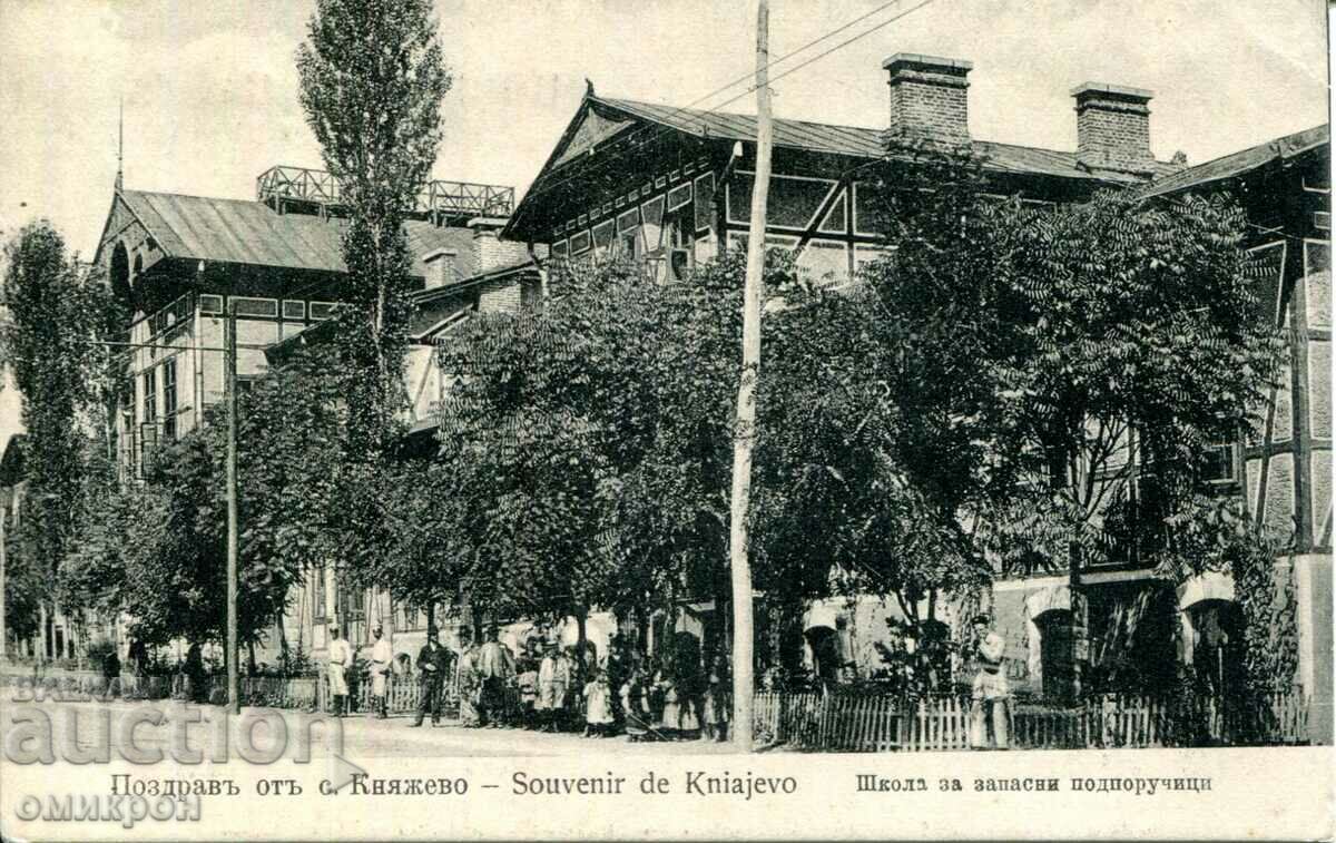 Картичка "Поздрав от Княжево." България.
