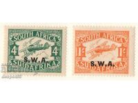 1930. Africa de Sud-Vest. Overprint S.W.A - font mare.
