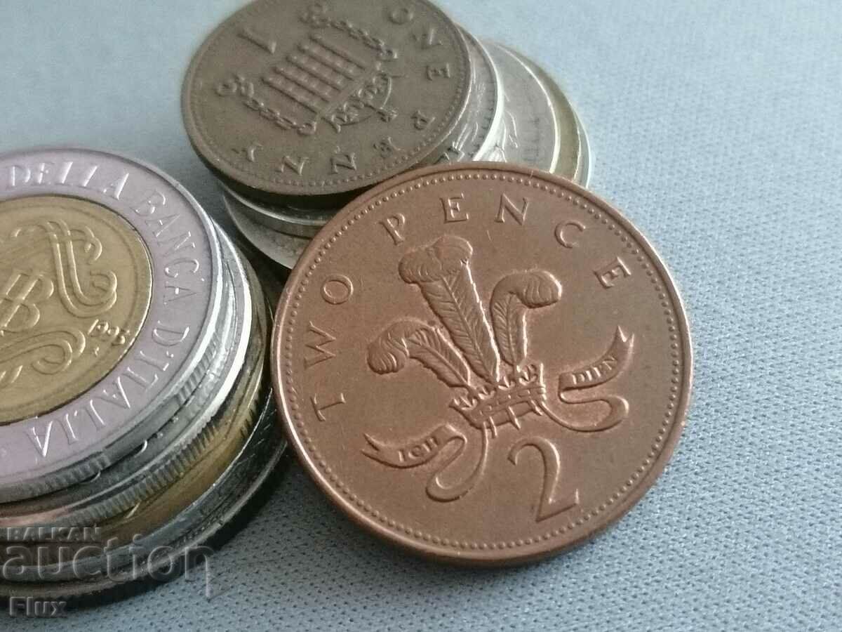 Moneda - Marea Britanie - 2 pence | 1997