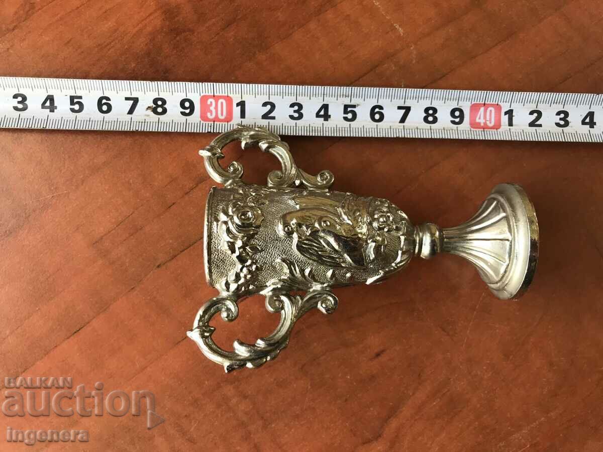 Auction CANDLESTICK COLORED METAL SILVER Auction CANDLESTICK COLORED METAL SILVER