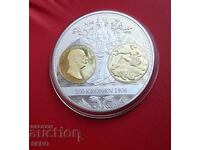 Austria-big and beautiful medal 2012-silvered/
