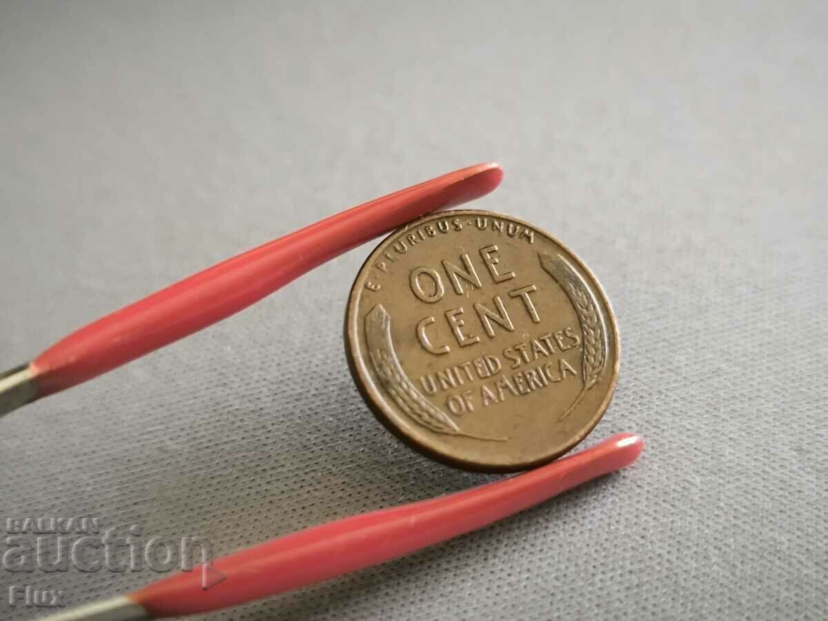 Coin - USA - 1 cent | 1946; Series D