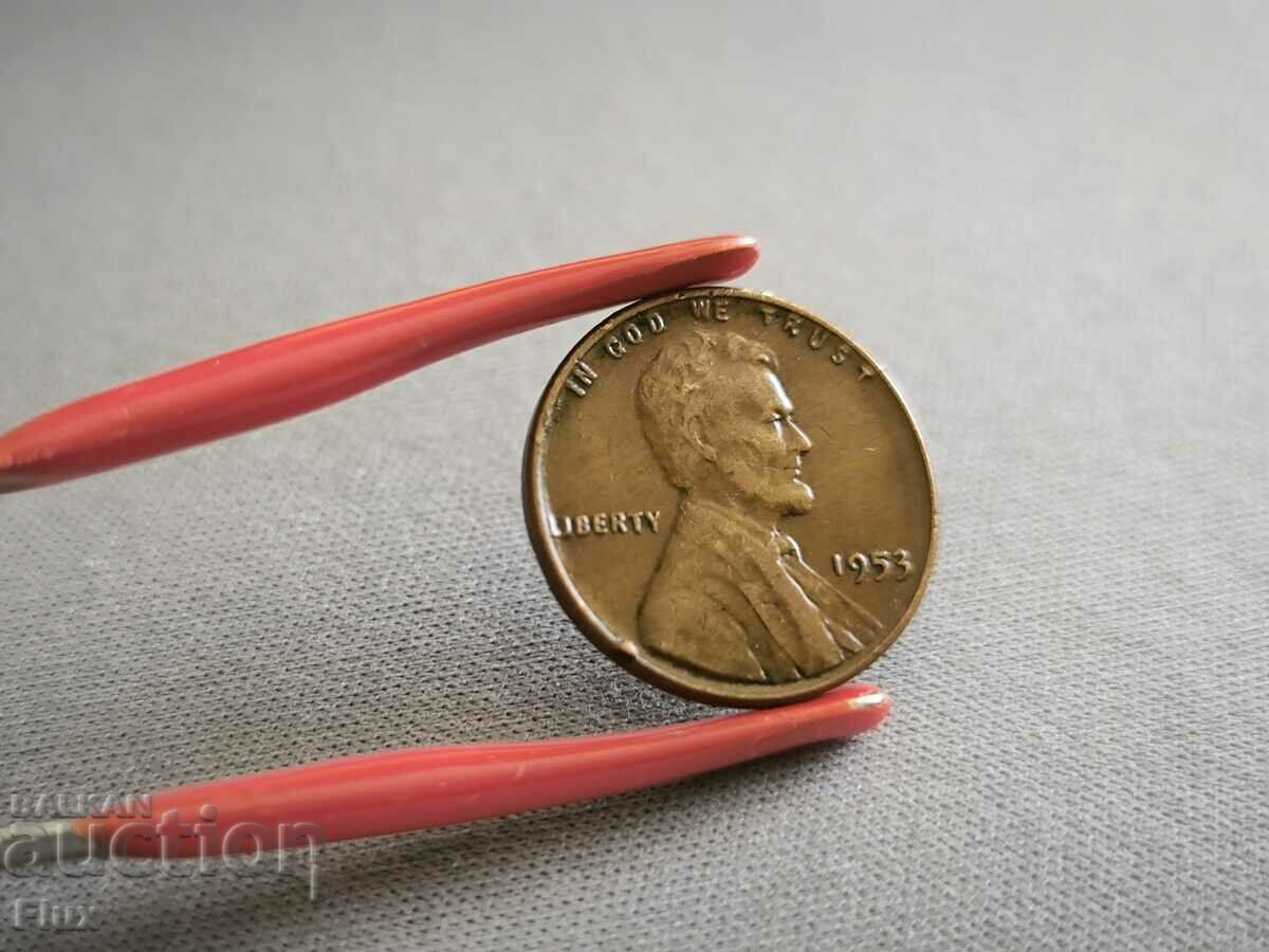 Auction Coin - USA - 1 cent | 1953 Auction Coin - USA - 1 cent | 1953