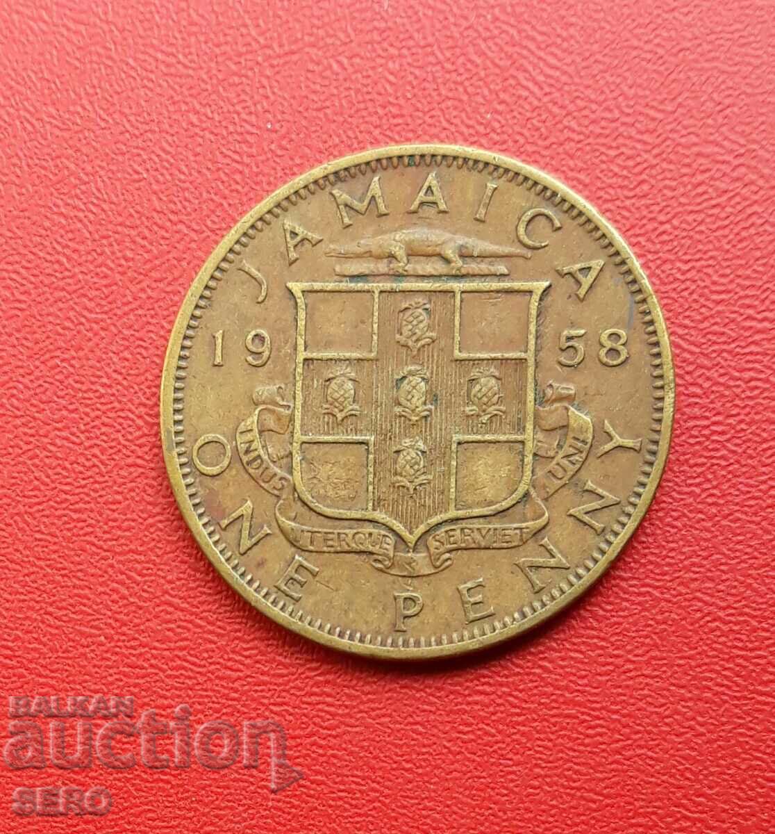 Island of Jamaica-1 penny 1958