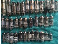 Lot of 34 pcs. electronic lamps for electronic scrap