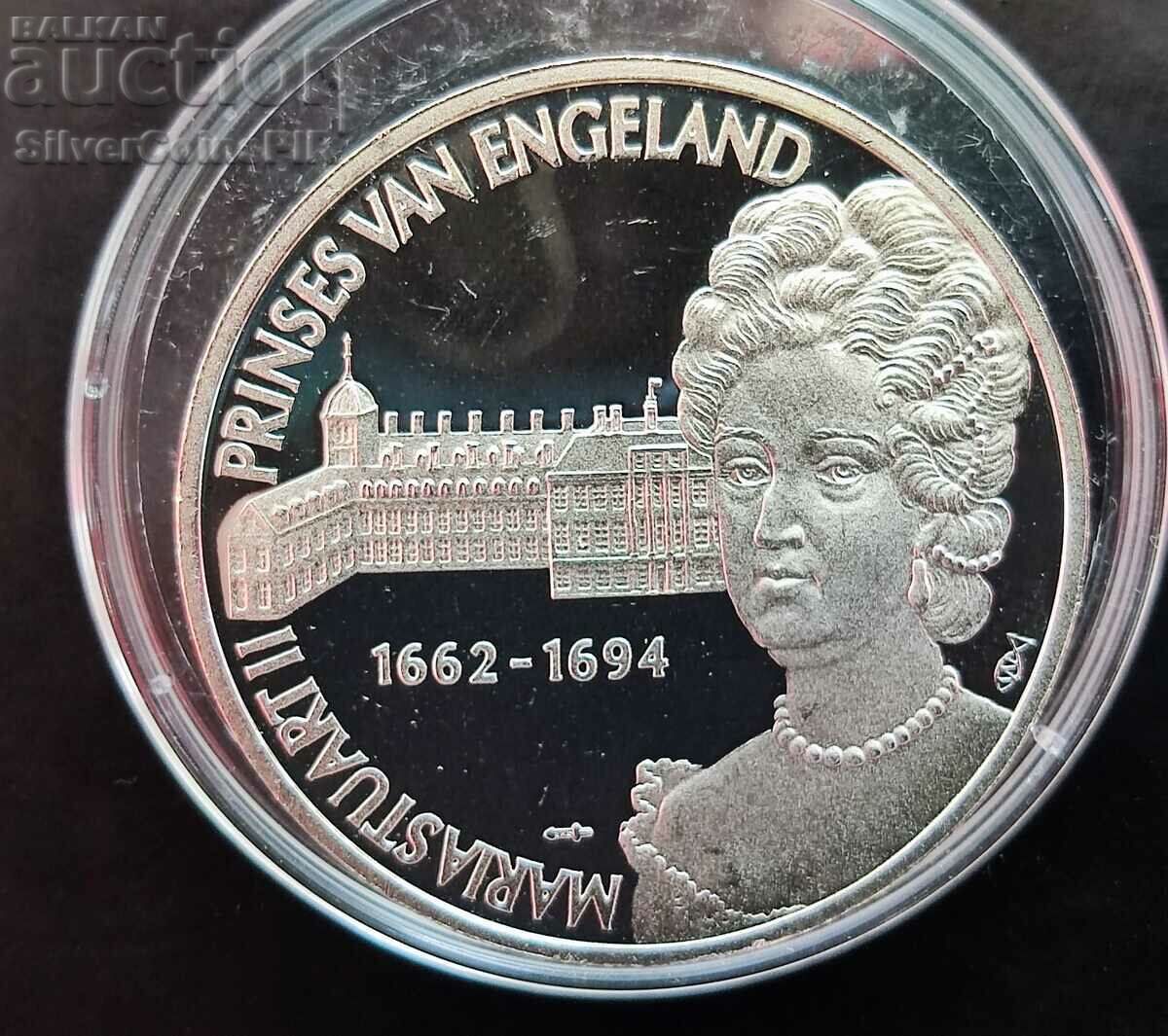 Сребро Медал Мариа Стюарт II Нидерландия
