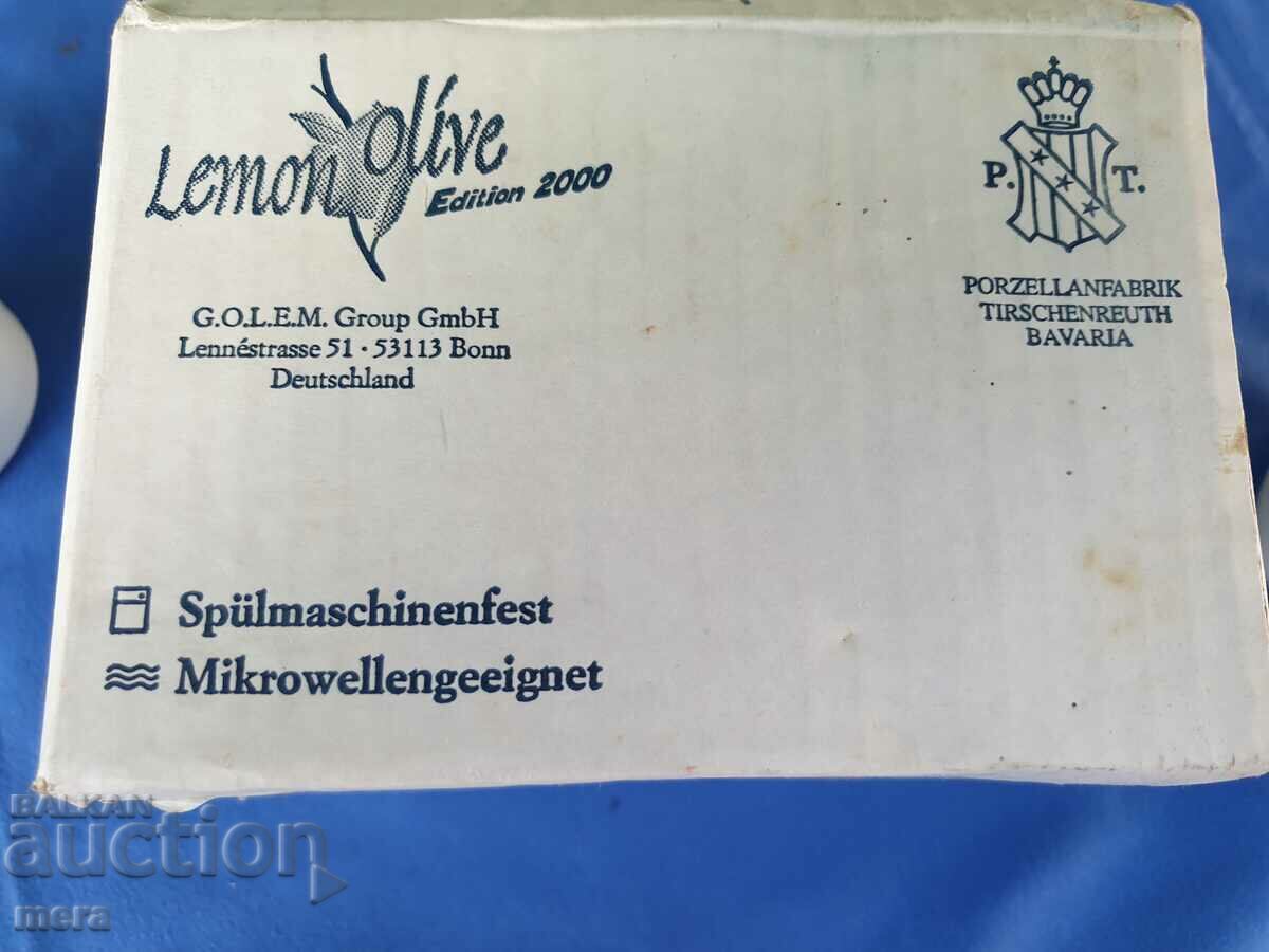 Porzellanfabrik tirschenreuth Bavaria lemon olive edition 20 years - 6 Porzellanfabrik tirschenreuth Bavaria lemon olive edition 20 years - 6