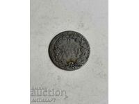 сребърна монета 1/6 талер Германия 1818 Prussia