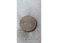 USA 25 cents 2001 P North Carolina
