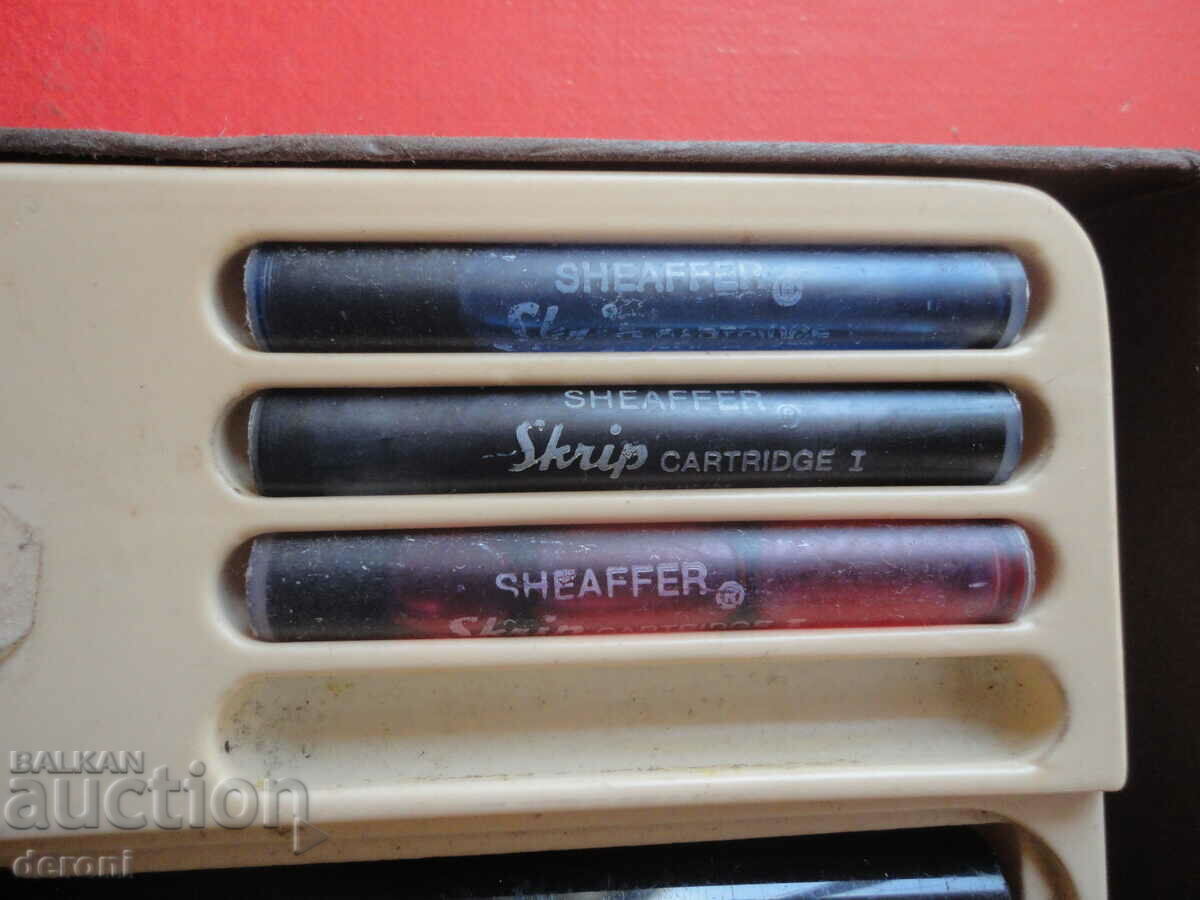 Auction Shaffer USA fountain pen set Auction Shaffer USA fountain pen set