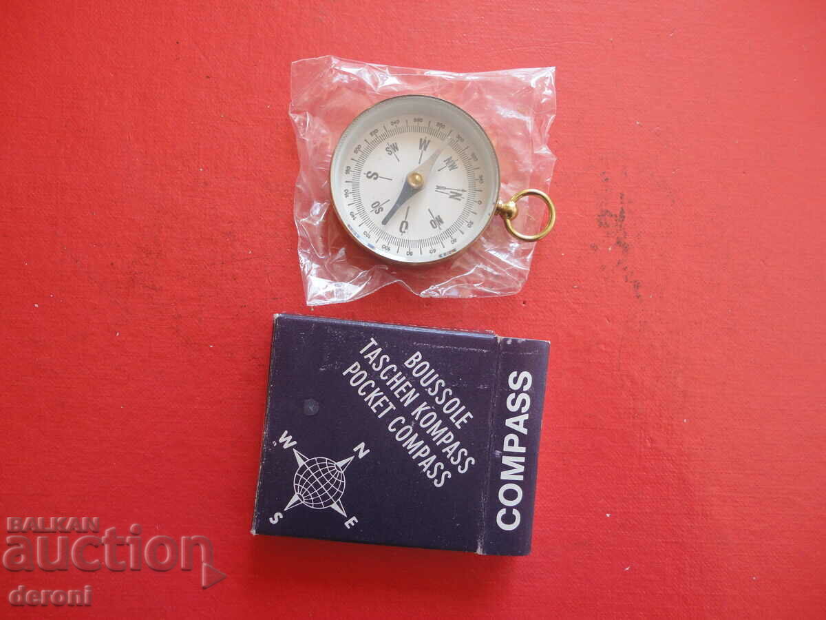 German compass compass in box