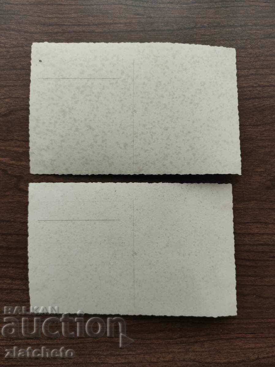 Доставка на Стара снимка Царство България - лот от две снимки. Поп, свещ Доставка на Стара снимка Царство България - лот от две снимки. Поп, свещ