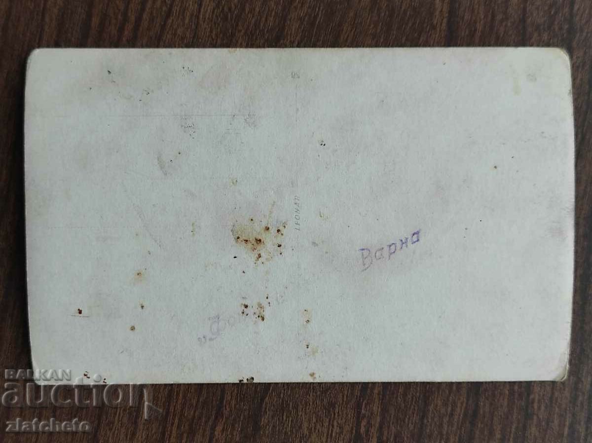 Доставка на Стара снимка Царство България - жена на плаж, Варна Доставка на Стара снимка Царство България - жена на плаж, Варна