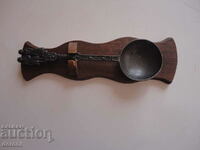 A great pewter spoon 17