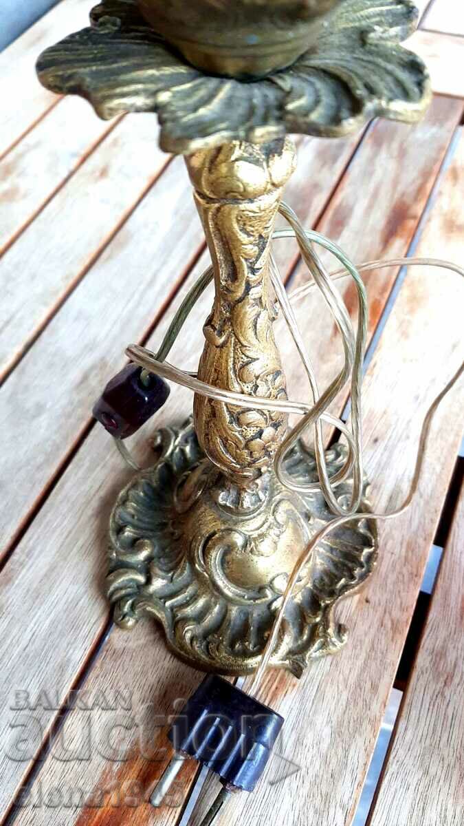 Lampă de masă din bronz - 7